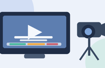 Caméra et interface de montage pour une vidéo de présentation d’entreprise